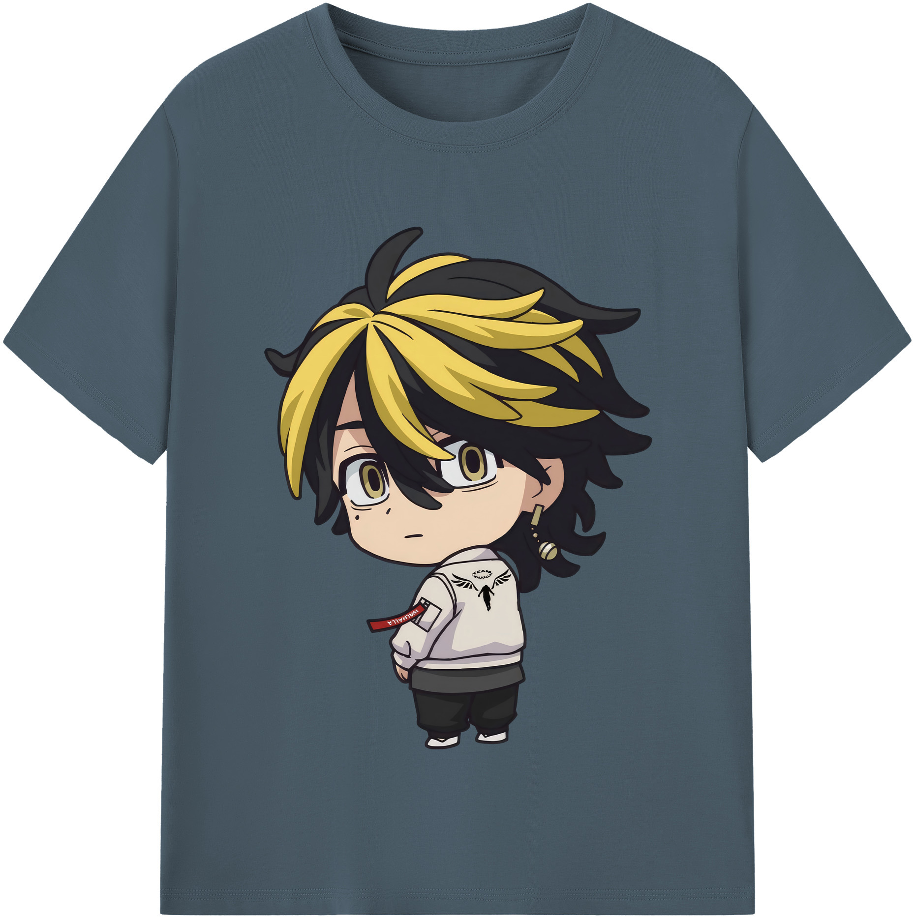 （画像用） 東京リベンジャーズ Tokyo Revengers 綿100％半袖Tシャツ（フロントプリント）